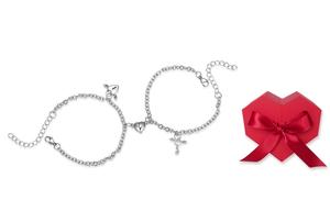 Унисекс браслет из сплава West Island, Valentine'S Day Box