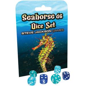 Аксессуары Steve Jackson Games Seahorse d6 Dice Set (6)