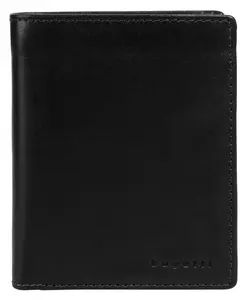 Кошелек bugatti "РЕМО", натуральная кожа, черный