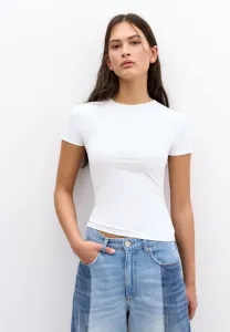 Базовая футболка с коротким рукавом Pull&Bear, White