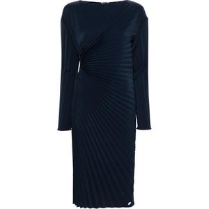 Платье миди sun ray KENZO, синий