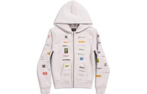 Толстовка унисекс Off White Balenciaga, кремовый