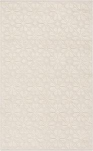 Ковер SAFAVIEH, 69 x 122 см, Vermont Collection, Ivory, ручной работы из шерсти и хлопка, идеально подходит для помещений с высокой проходимостью: прихожей, гостиной, спальни (VRM106A)