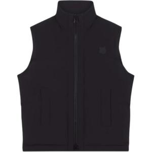 Утепленный жилет Maison Kitsune, черный