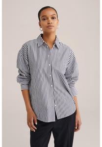 Блуза WE Fashion Button-down blouse, Black