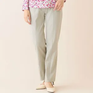 Можно стирать, сделано в Японии, размеры S-LL, базовые прямые брюки Lobjie, цвет Beige