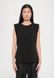 Топ MICHAEL Michael Kors CREW PLEAT, Black
