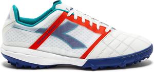 Кроссовки Diadora Brasil Sala Turf, белый/красный/синий/темно-синий
