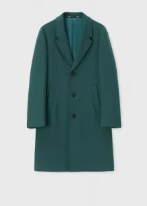 Пальто «Честерфилд» из ворсистой саржи