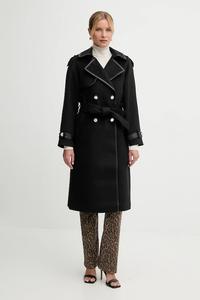 Пальто с шерстью Morgan, черный