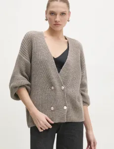 Шерстяной свитер Answear Lab, бежевый