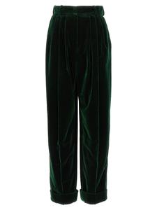 Брюки «бойфренд» Alexandre Vauthier, зеленый
