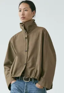 Летняя куртка с высоким воротником Massimo Dutti, Khaki