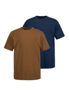 Футболка с короткими рукавами цвета мокко JP1880