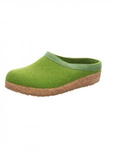 Зеленые тапочки HAFLINGER
