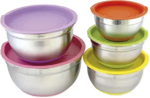 Чаша HENSSLERS, нержавеющая сталь, 5 частей Ø 24 см, цвет silber