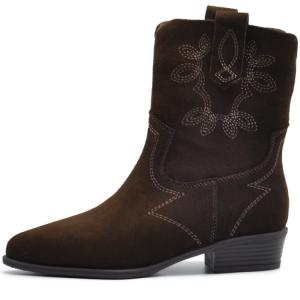 ARTMU Женские ботильоны E05-1 коричневые, цвет E05-1 Brown