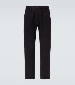 Прямые джинсы Saint Laurent, Midnight Black