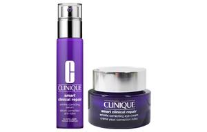 CLINIQUE Набор для ухода за кожей qianbi wisdom research увлажняющая сыворотка с фиолетовым светом крем для глаз 15ml+пептидная сыворотка с фиолетовым светом 30ml