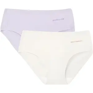 Женские трусики Skechers, белый/фиолетовый