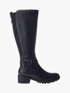 Hesdin кожаные высокие сапоги до колена Moda in Pelle, Black