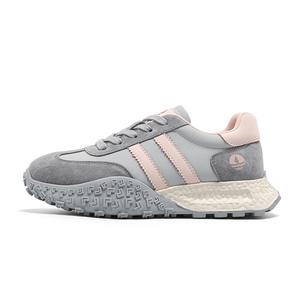 Navigare Женские низкие повседневные кроссовки для увеличения роста, серые и розовый