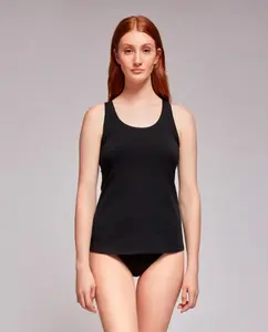 Женская майка из органического хлопка Gisela, черный