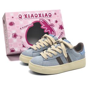 Женские скейтерские кроссовки Low Top Зеленый/Синий Круг малый, Красный