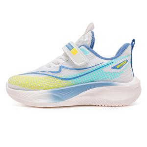 Детские кроссовки для бега WARRIOR, белый/синий