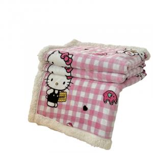 Sanrio Плед Hello Kitty My Melody розовый