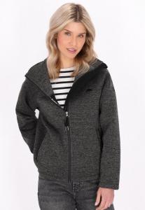 Флисовая куртка Schmuddelwedda Fleece jacket, Dark Grey Melange/Dark Grey