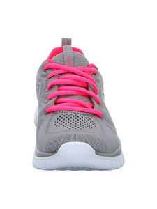 Низкие кеды серого цвета Skechers