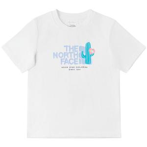 THE NORTH FACE Футболка FN4/Snow Peak белая для детей 3-7 лет