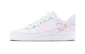 Детские скейтерские кроссовки Court Borough для младших школьников Nike, розовый