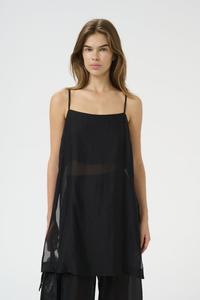 Топ TRUDI Gestuz, черный