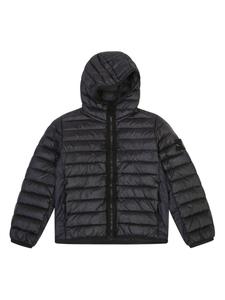 Stone Island Junior куртка на молнии, черный