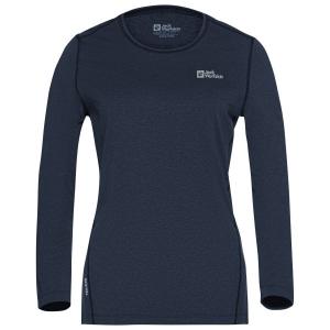Женская термофутболка Sky с длинным рукавом Jack Wolfskin, Midnight Sky