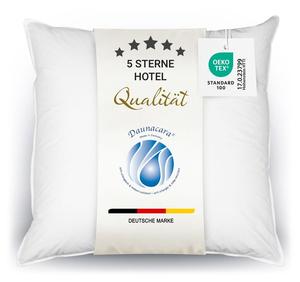Пуховая подушка из 100% пуха, подходит для аллергиков, 80х80 см, гостиничного качества Zollner