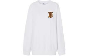 Толстовка женская Burberry с логотипом, белый