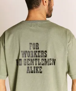Футболка для рабочих и для джентльменов.