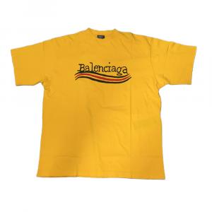 Футболка Regular Fit мужская желтая Balenciaga
