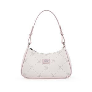 Dickies Плечевая сумка из ПВХ через плечо повседневная женская бежевая абрикосовая серая молочная, Beige Apricot Pink