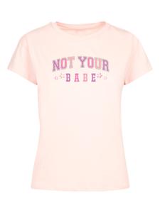 Футболка F4NT4STIC Girl Power Not Your Babe Internationaler Frauentag, Rose