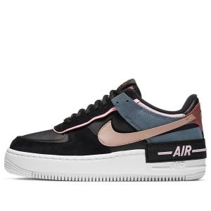 Кроссовки air force 1 shadow Nike, черный