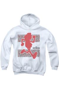 Sesame Street худи с Элмо для детей Gildan, белый