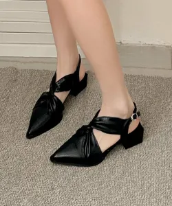 Металлические сандалии с крестообразными лентами Aimoha - Select -, цвет Black