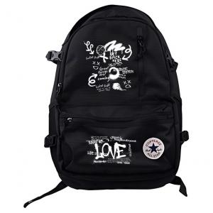Converse Полиэстеровый рюкзак унисекс черный, Graffiti
