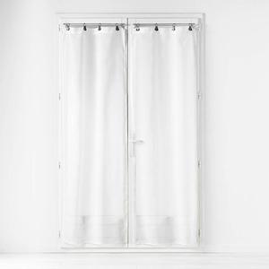 Шторы Douceur d'intérieur LINKA, белый - текстиль - 70 х 200 х 1 см