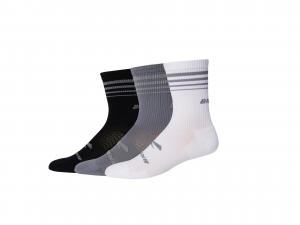 Туфли Brooks Run-in Crew 3-pack, цвет Asphalt/White/ Black