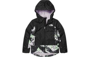 THE NORTH FACE Детская стеганая куртка, цвет Black